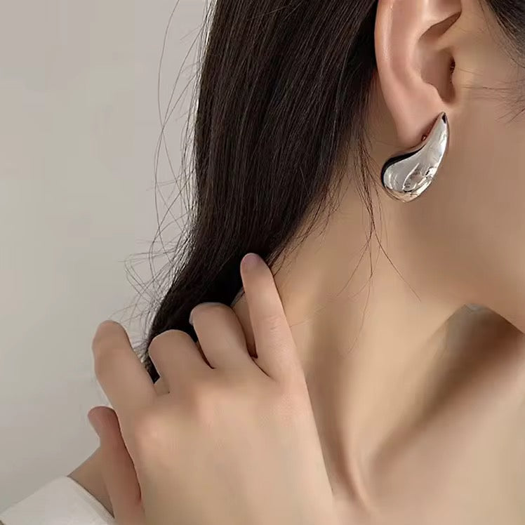 Nueva moda gota de agua Acero inoxidable